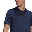 Moška majica adidas  Primeblue Designed 2 Move Sport 3-Stripes Tee Crew Navy