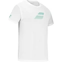Moška majica Babolat  Exercise Big Flag Tee Men White
