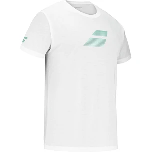 Moška majica Babolat  Exercise Big Flag Tee Men White