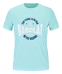 Moška majica Babolat  Exercise Graphic Tee Men Angel Blue