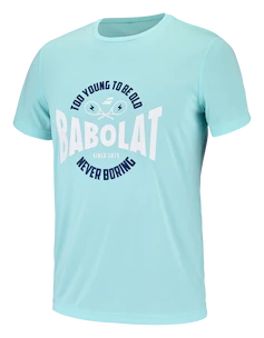 Moška majica Babolat  Exercise Graphic Tee Men Angel Blue
