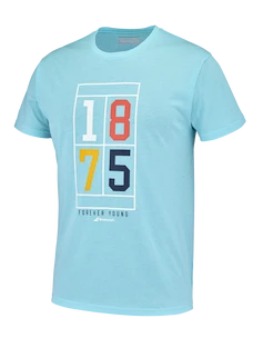 Moška majica Babolat  Exercise Vintage Tee Men Angel Blue Heather  M