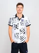 Moška majica BIDI BADU  Melbourne Polo White/Black