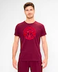 Moška majica BIDI BADU  Protected Leafs Chill Tee Bordeaux  M