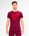 Moška majica BIDI BADU  Protected Leafs Chill Tee Bordeaux  M