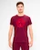 Moška majica BIDI BADU  Protected Leafs Chill Tee Bordeaux  M