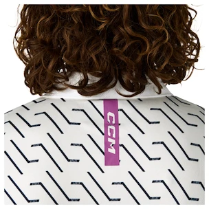 Moška majica CCM  Polo Print Blanc