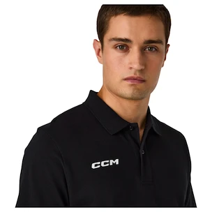 Moška majica CCM  Team Polo Black L
