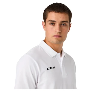 Moška majica CCM  Team Polo White