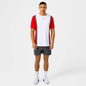 Moška majica Head  CLUB 25 TECH T-Shirt Men Red/White L