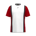 Moška majica Head  CLUB 25 TECH T-Shirt Men Red/White L
