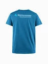 Moška majica Klättermusen  Association SS Tee Blue Sapphire