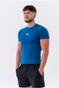 Moška majica Nebbia  Functional Slim-fit T-shirt 324 blue