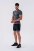 Moška majica Nebbia  Functional Slim-fit T-shirt 324 grey