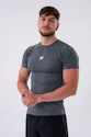 Moška majica Nebbia  Functional Slim-fit T-shirt 324 grey XL