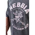 Moška majica Nebbia NEBBIA x OLYMPIA Washed Oversized T-Shirt GOLDEN AGE 790 black