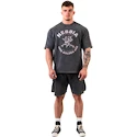 Moška majica Nebbia NEBBIA x OLYMPIA Washed Oversized T-Shirt GOLDEN AGE 790 black