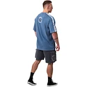 Moška majica Nebbia NEBBIA x OLYMPIA Washed Oversized T-Shirt GOLDEN AGE 790 blue