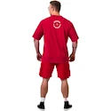 Moška majica Nebbia NEBBIA x OLYMPIA Washed Oversized T-Shirt GOLDEN AGE 790 red