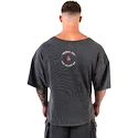 Moška majica Nebbia NEBBIA x OLYMPIA Washed Rag Top GOLDEN AGE 788 black