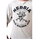 Moška majica Nebbia NEBBIA x OLYMPIA Washed Rag Top GOLDEN AGE 788 light grey