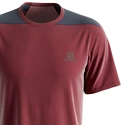 Moška majica Salomon  Outline SS Tee Cabernet