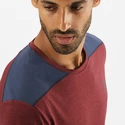 Moška majica Salomon  Outline SS Tee Cabernet