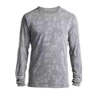Moška majica Saucony  Negative-Splt Jacquard LS grey  S