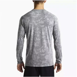 Moška majica Saucony  Negative-Splt Jacquard LS grey  S