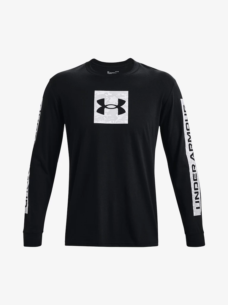 Moška majica Under Armour  CAMO BOXED SPORTSTYLE LS-BLK