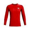 Moška majica Under Armour HeatGear HeatGear Armour Fitted LS Radiant Red