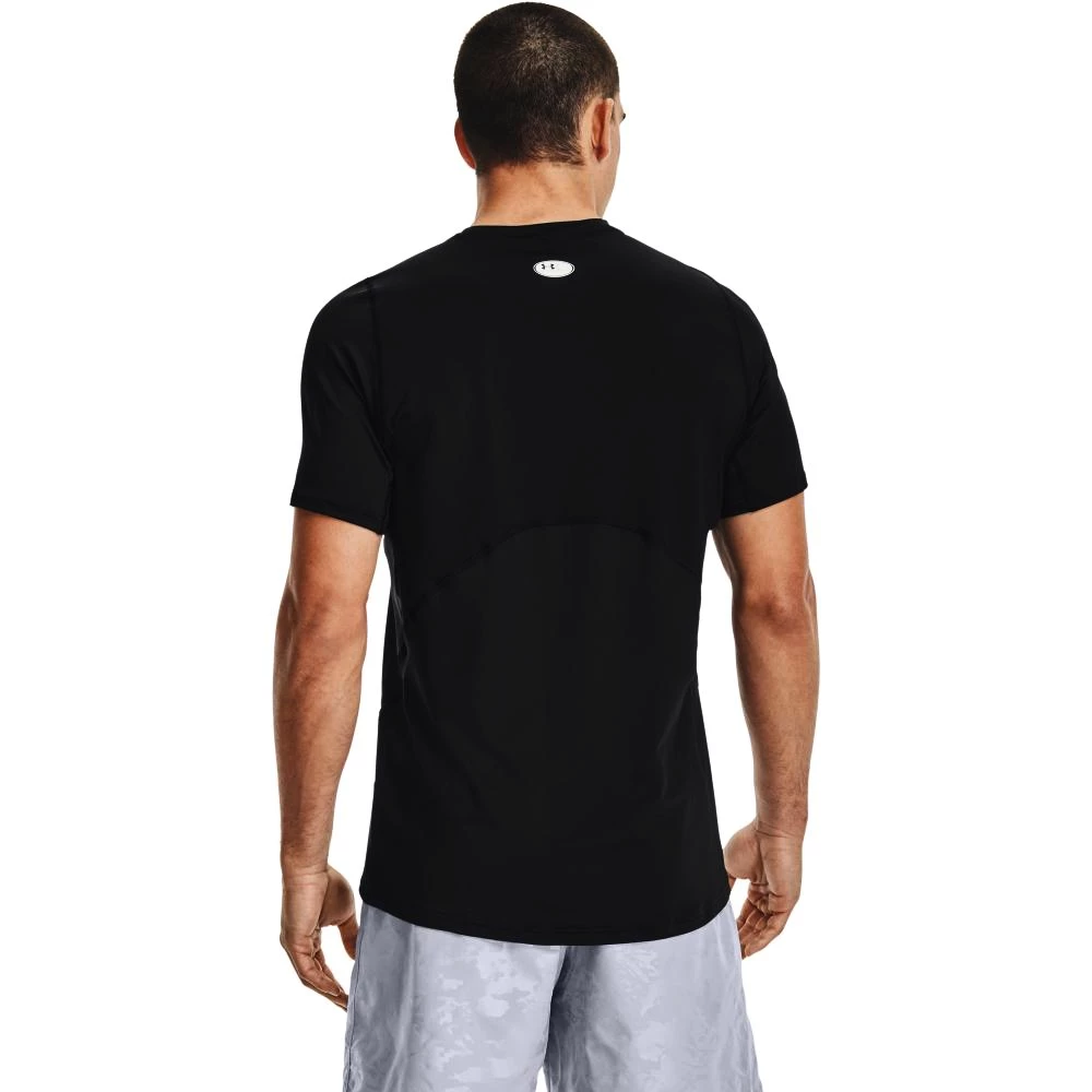Moška majica Under Armour  HG Armour Fitted SS-BLK