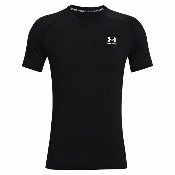 Moška majica Under Armour  HG Armour Fitted SS-BLK