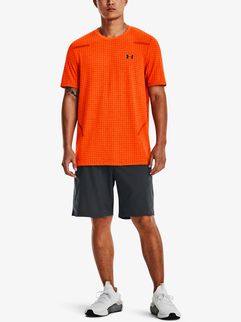 Moška majica Under Armour  Seamless Grid SS-ORG