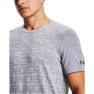 Moška majica Under Armour  Seamless Wordmark SS Grey  S