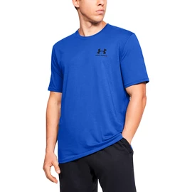 Moška majica Under Armour SPORTSTYLE LEFT CHEST SS-BLU