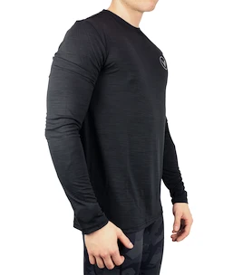 Moška majica Virtus  Joker Melange LS Tee Black  S