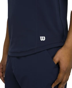 Moška majica Wilson  M Court Performance Crew Navy L