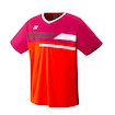 Moška majica Yonex  Mens Crew Neck Shirt YM0029 Reddish Rose  S