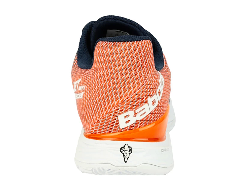 Moška obutev za tenis Babolat  Jet Mach II Clay White/Orange