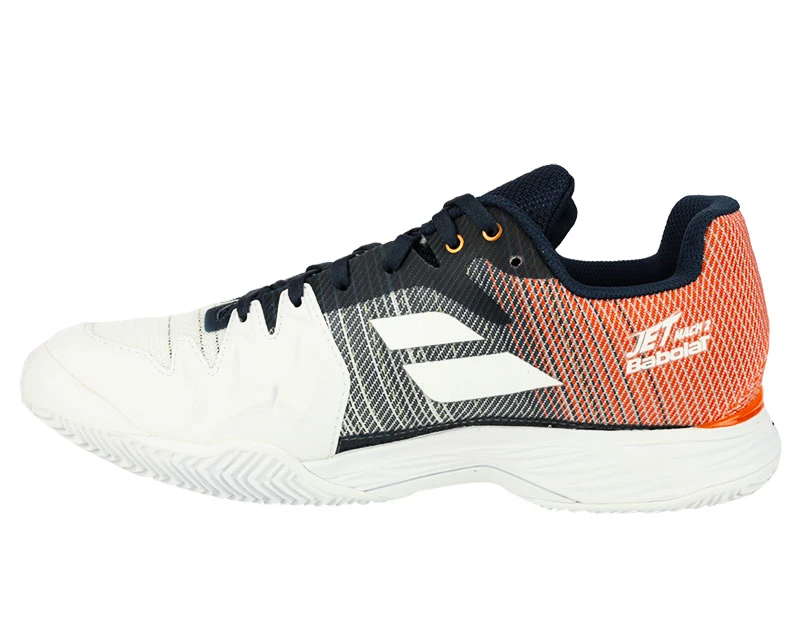Moška obutev za tenis Babolat  Jet Mach II Clay White/Orange