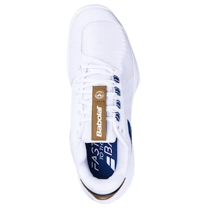 Moška obutev za tenis Babolat Jet Tere 2 AC Wimbledon Men White/Blue Navy