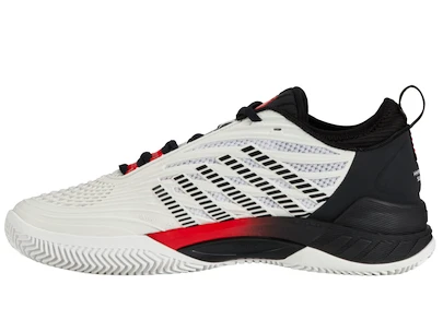 Moška obutev za tenis K-Swiss  Hypercourt Supreme 2 HB White/Limo/Red  EUR 42