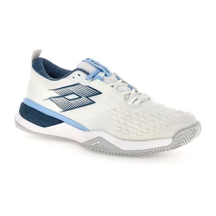 Moška obutev za tenis Lotto Raptor Hyperpulse 100 III SPD All White/Mallard Blue