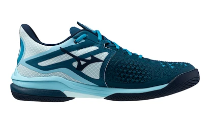 Moška obutev za tenis Mizuno Wave Exceed TOUR 6 AC Moroccan Blue/White/Blue Topaz  EUR 42