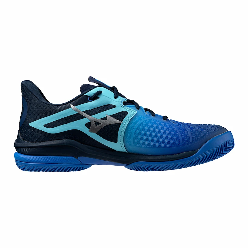 Moška obutev za tenis Mizuno Wave Exceed Tour 6 CC Mugen Blue/White/Dress Blues  EUR 44