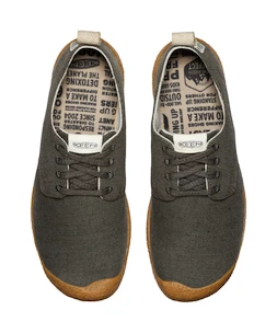 Moška obutev za uporabo na prostem Keen Derby Canvas Black Olive/Black Olive  US 11