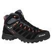 Moška obutev za uporabo na prostem Salewa MS Alp Mate Mid PTX Ombre Black Out/Fluo Orange