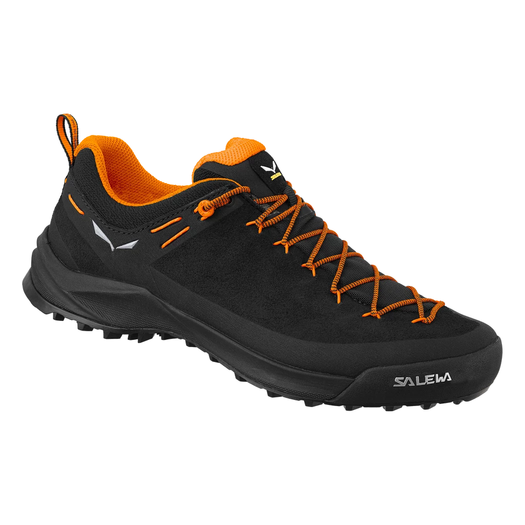 Moška obutev za uporabo na prostem Salewa MS WILDFIRE LEATHER Black/Fluo Orange  UK 11
