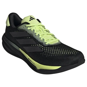 Moška tekaška obutev adidas Supernova Stride 2 Core Black/Iron Metallic/Pulse Lime  UK 9,5